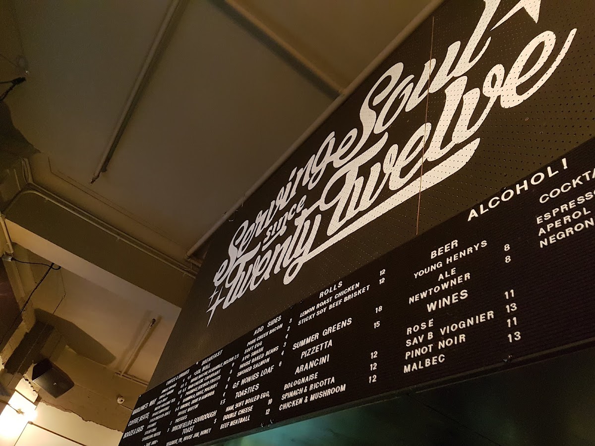 Marlowe's Way Menu 5