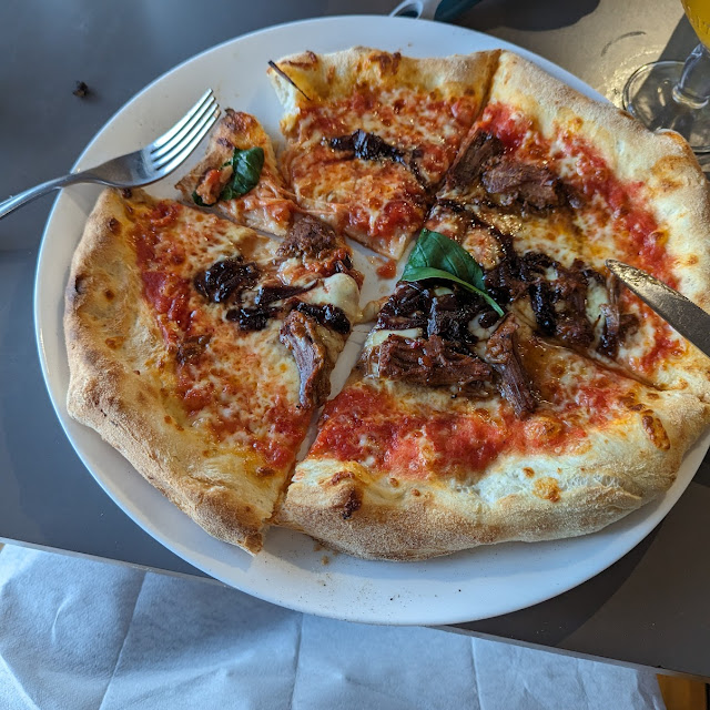Meatball Pizza