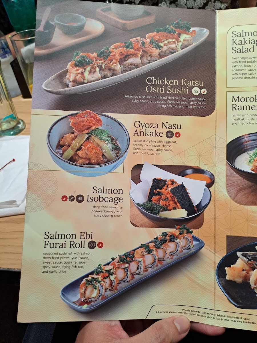 Sushi Tei Senayan City Menu 4