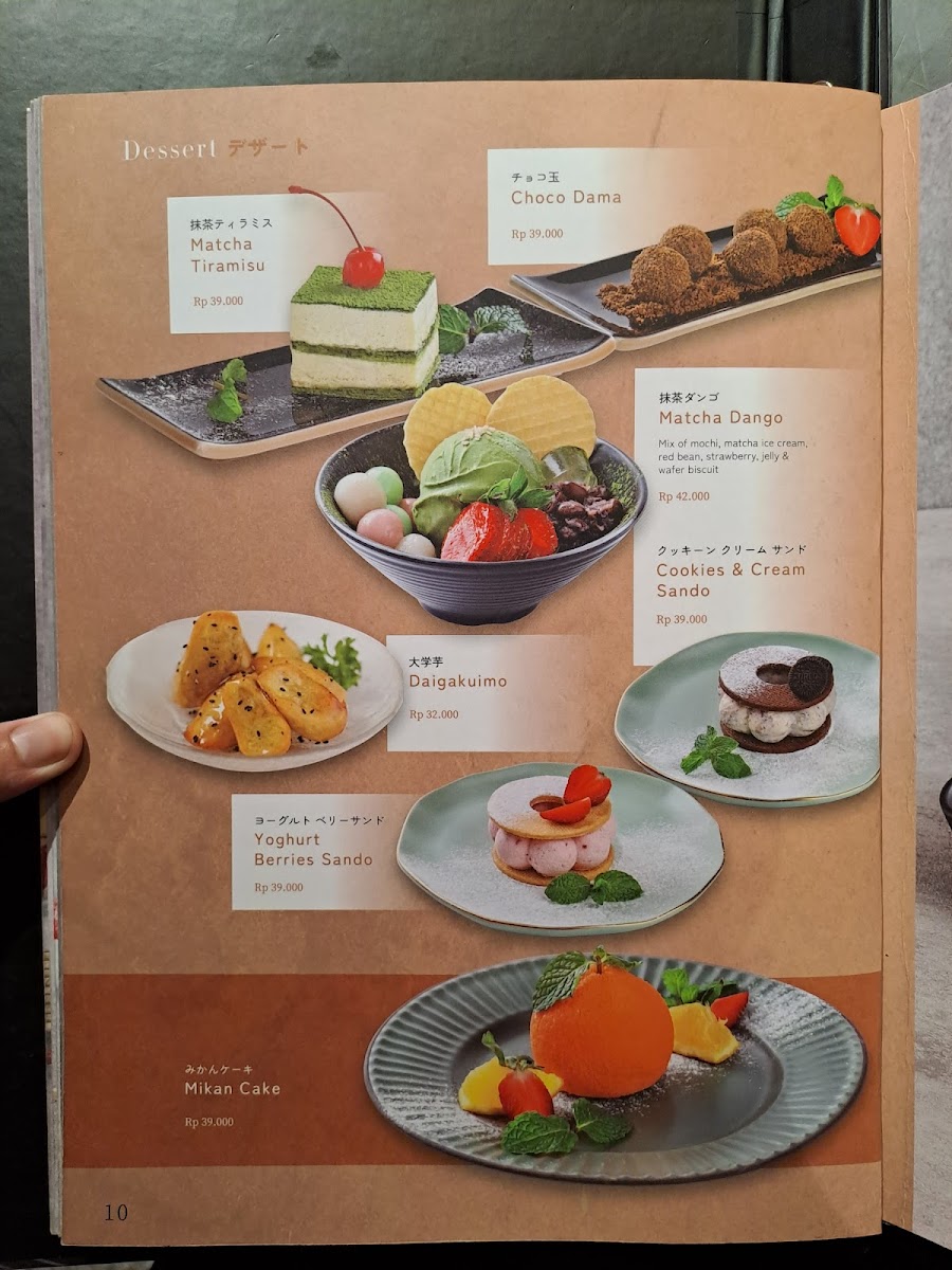 Sushi Tei Senayan City Menu 5
