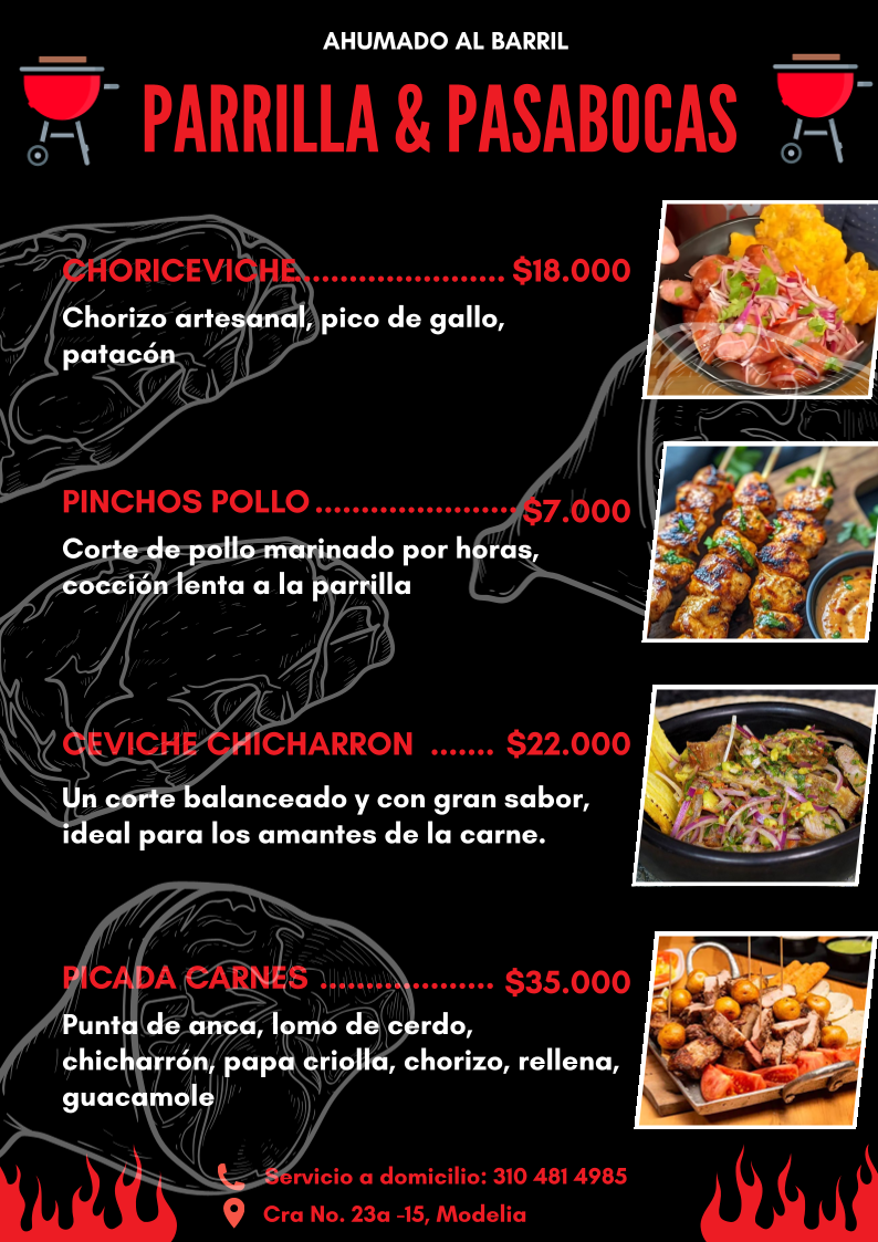 Flowers 82 Café Bar Menu 5