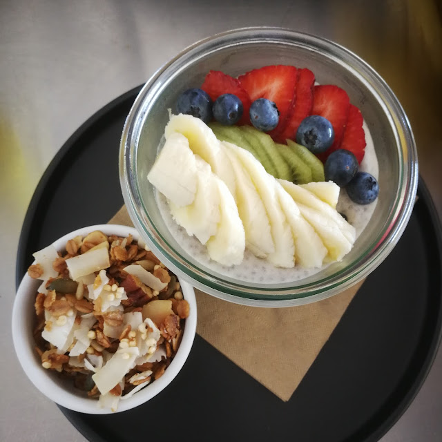 Chia Pudding with Seasonal Fruit