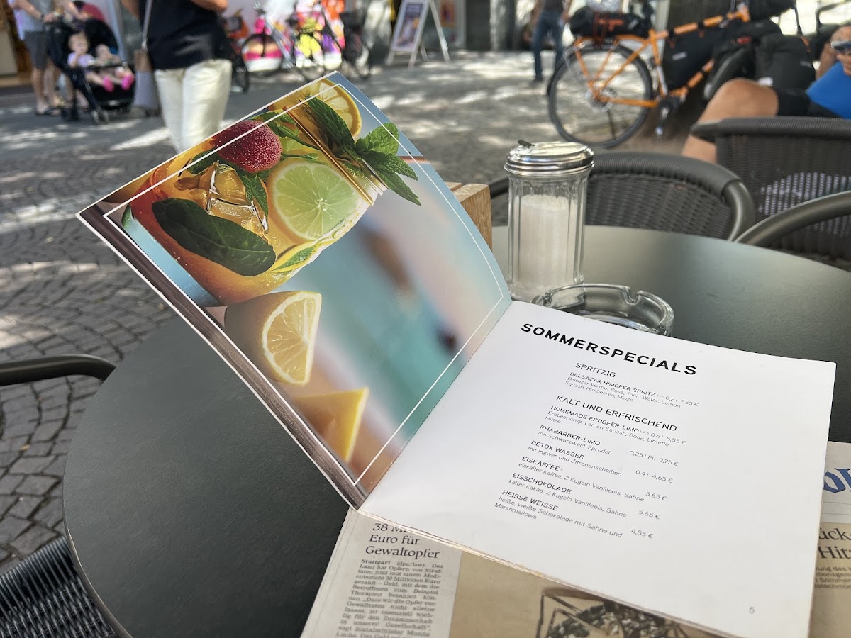 Café unter den Pagoden Menu 1