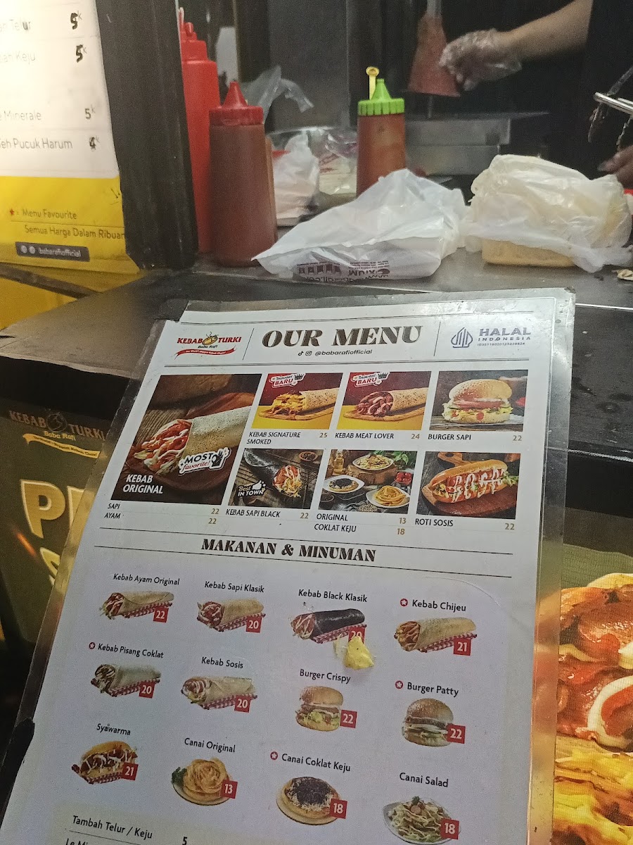 Kebab Turki Baba Rafi - Alfamidi Kelud Raya Menu 3