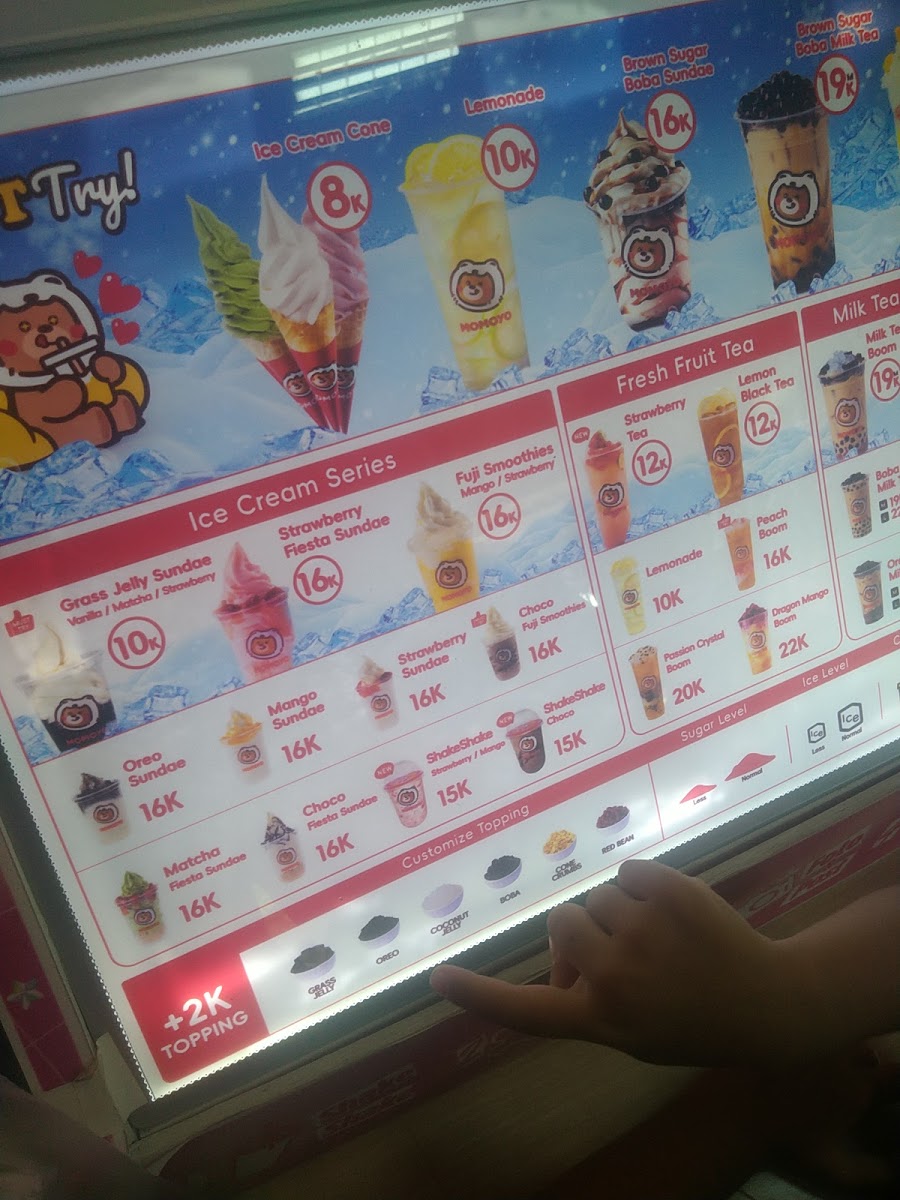 Momoyo Kreneng Menu 3