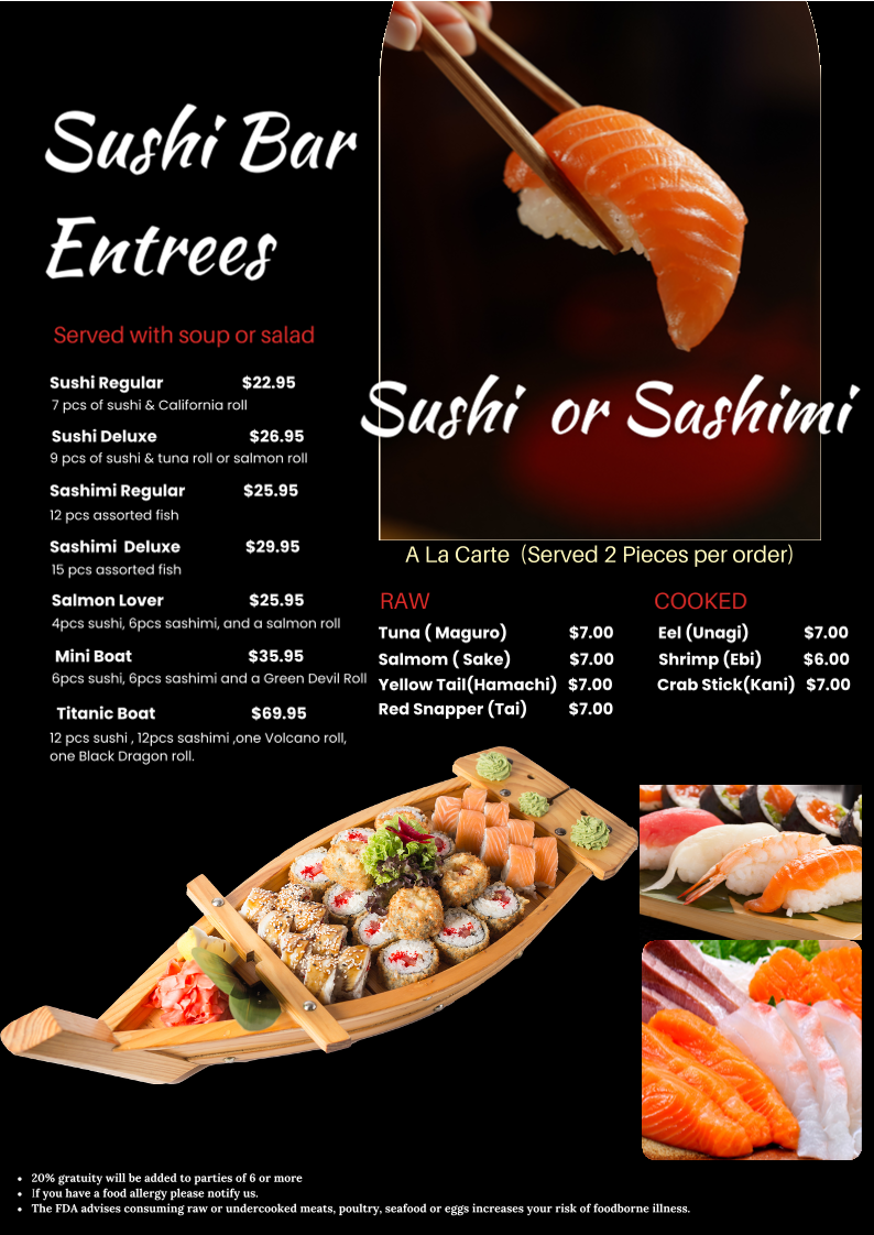 Pad Thai Noodle Restaurant Menu 8