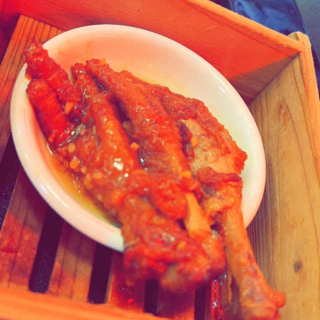Chicken Feet with Black Bean Sauce