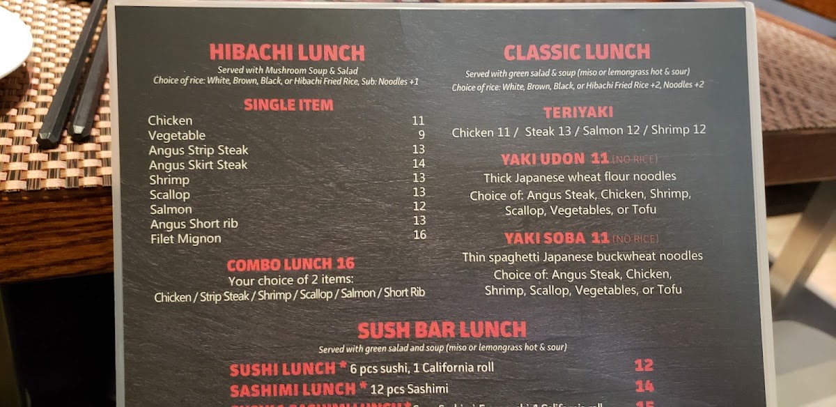 Miko Plainview - Sushi & Hibachi Menu 9