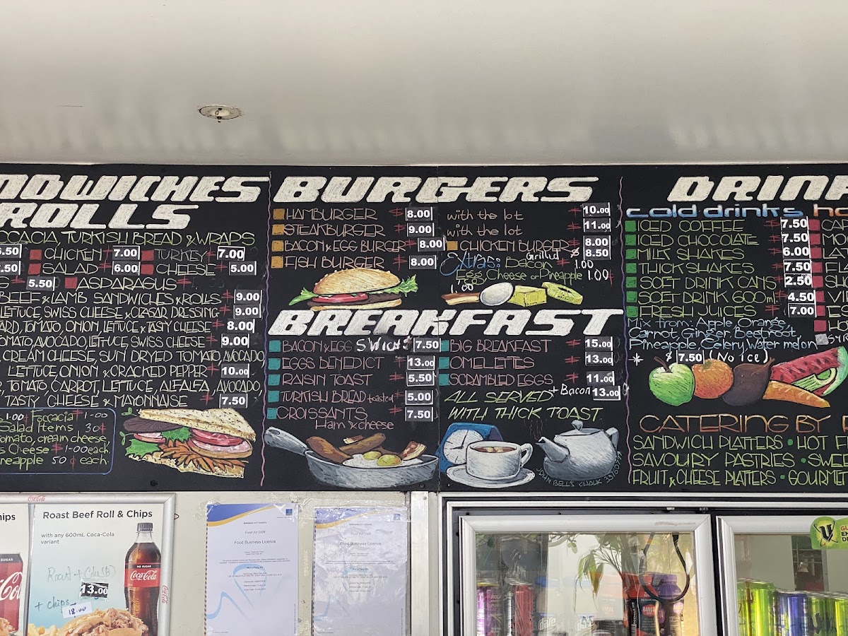 Black Ink Espresso Menu 1