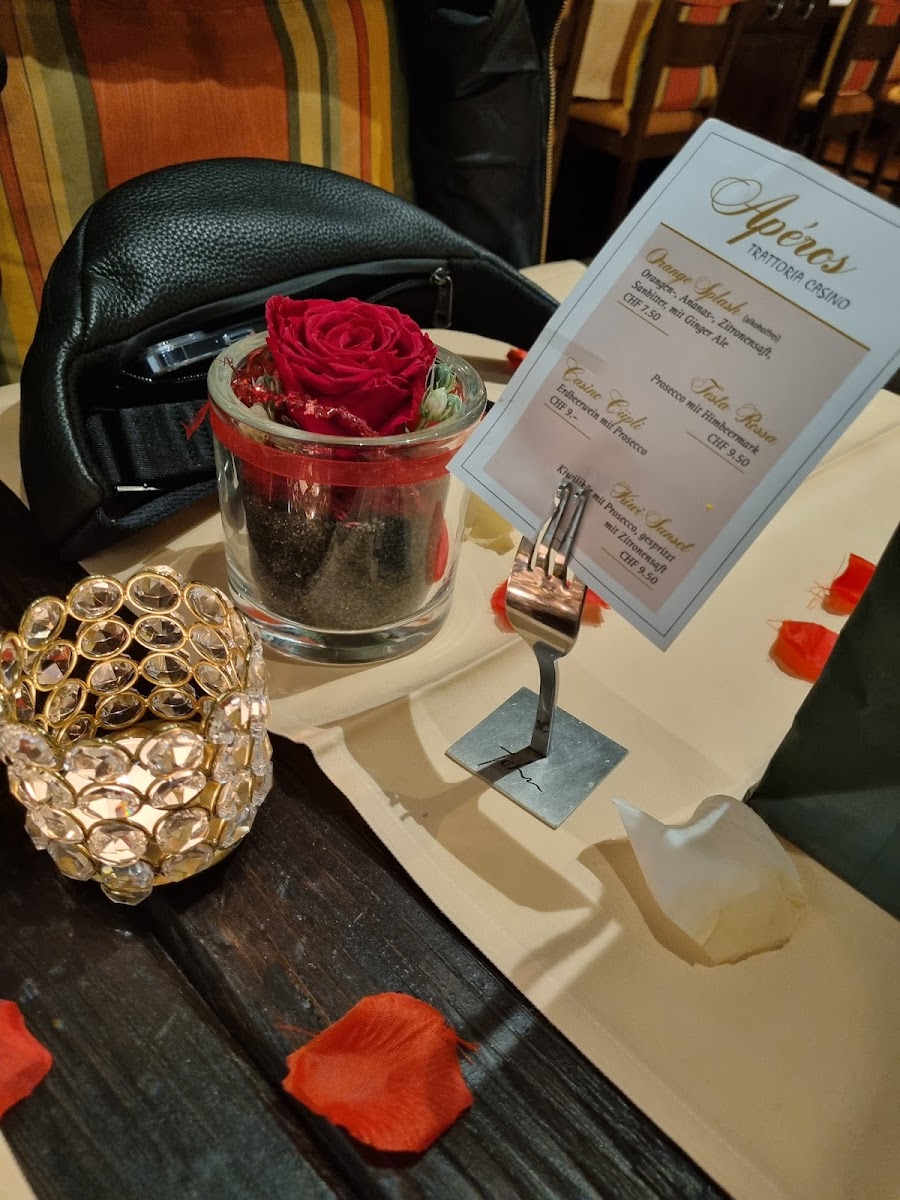 Trattoria Casino Menu 1
