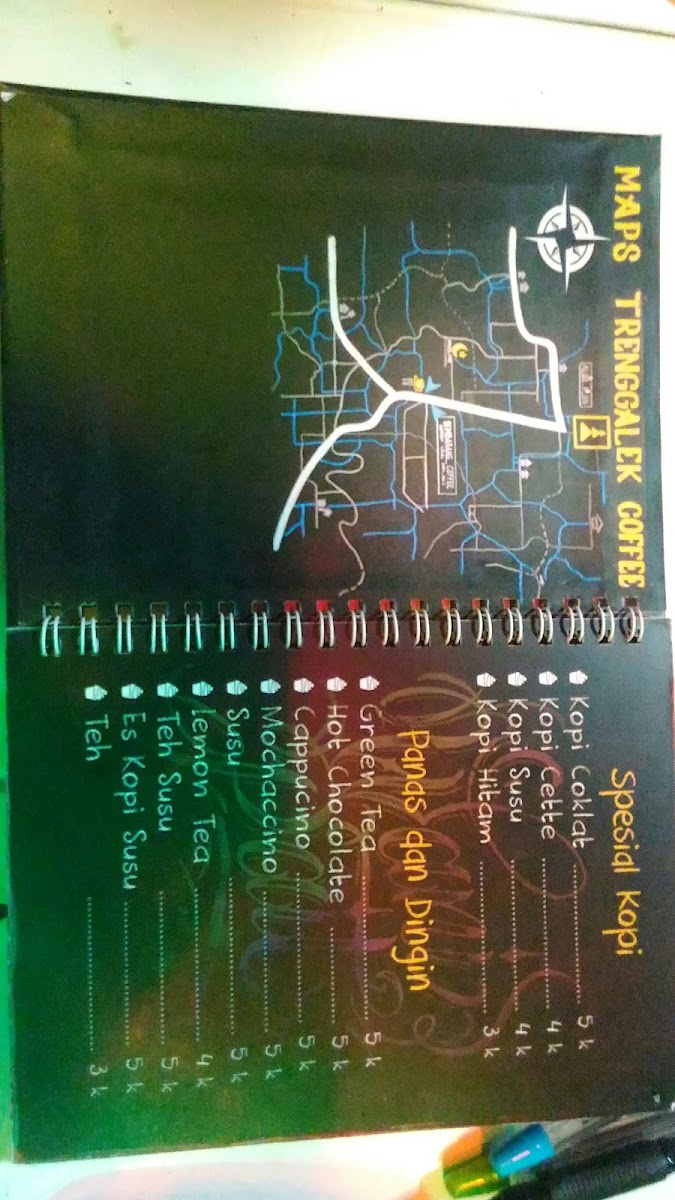 Sembarang Coffee Menu 3