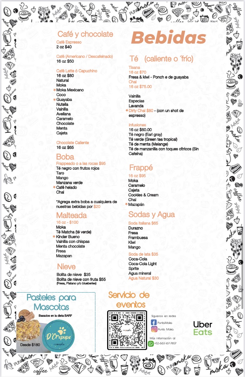 Punto Moka Crepería Menu 3
