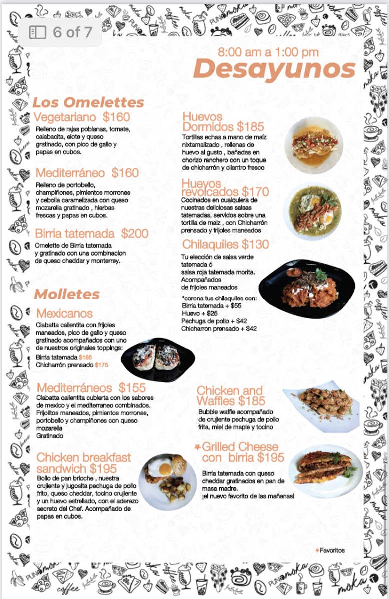 Punto Moka Crepería Menu 4
