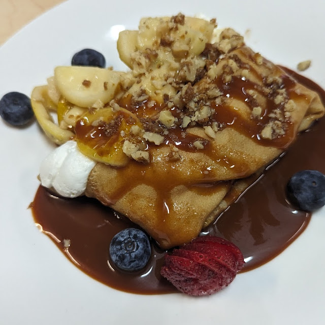 Caramel And Tequila Crepe