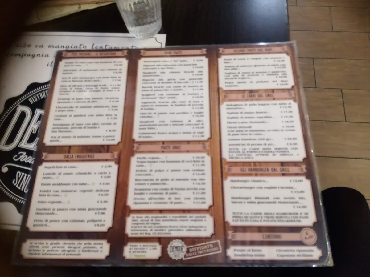 Démodé Menu 7
