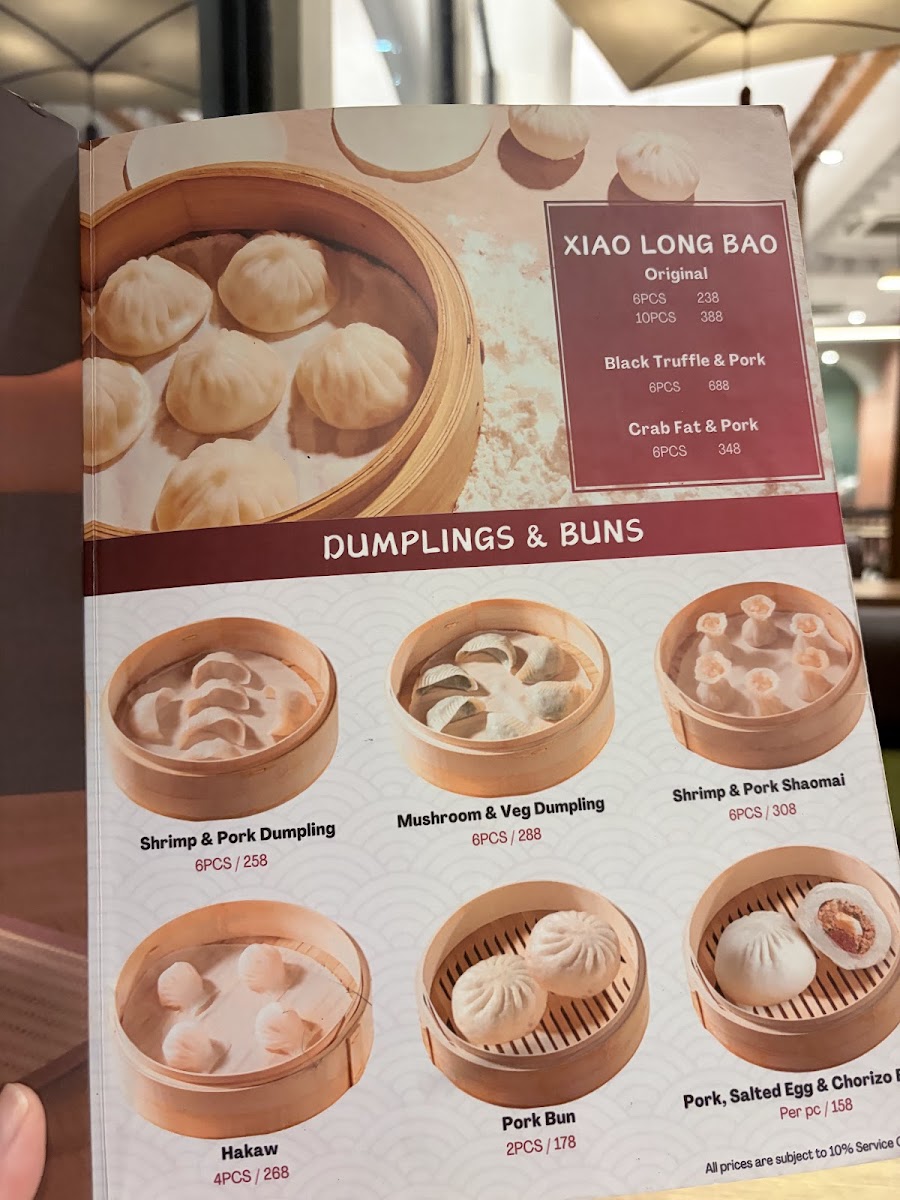 Shi Lin Trinoma Menu 3