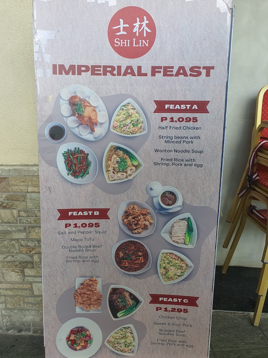 Shi Lin Trinoma Menu 8