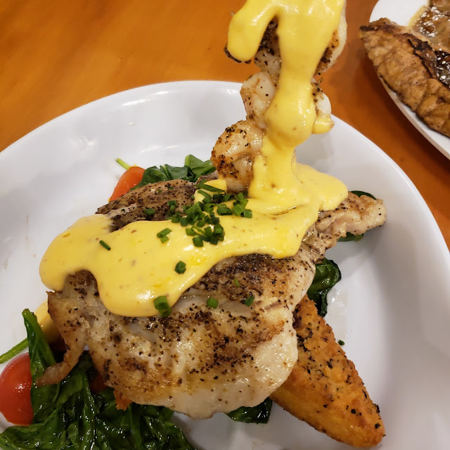 Chicken St Charles Benedict