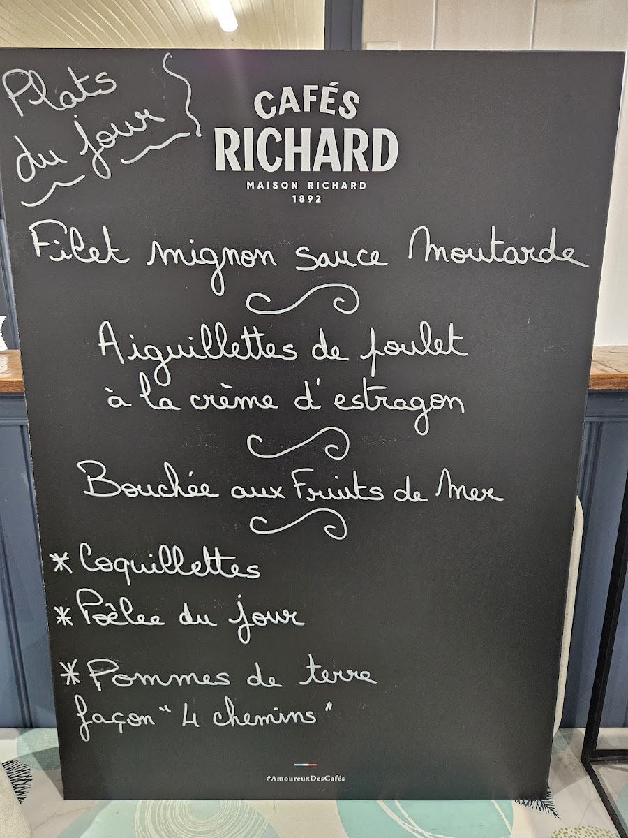 Restaurant Les 4 Chemins Menu 1