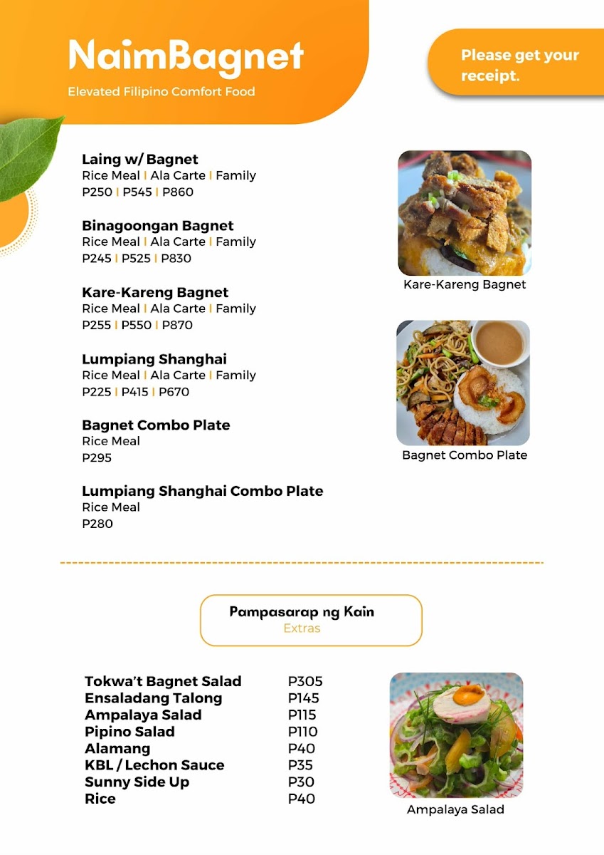 NaimBagnet Menu 3