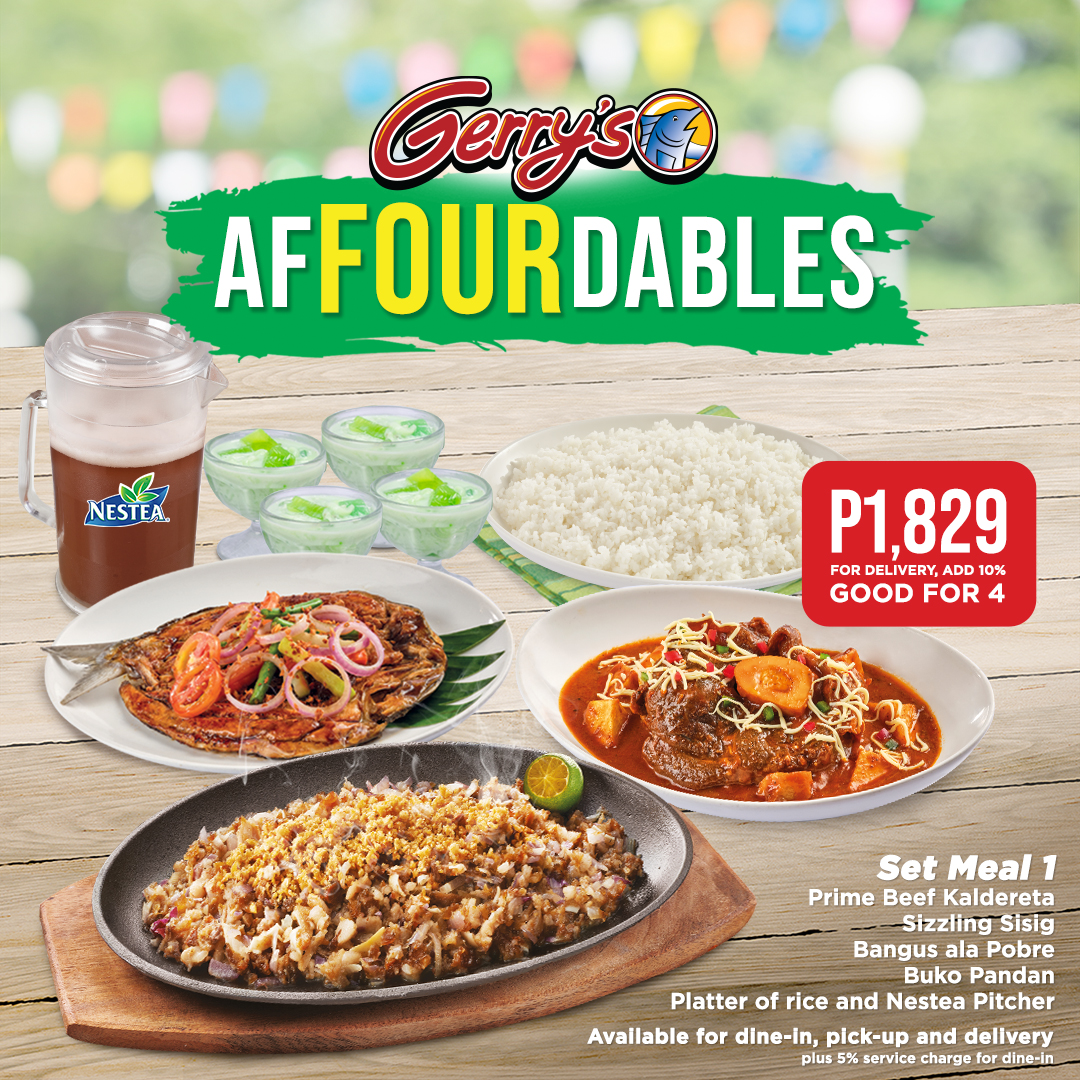 Gerry's San Jose Nueva Ecija (Gerry's Grill) Menu 4