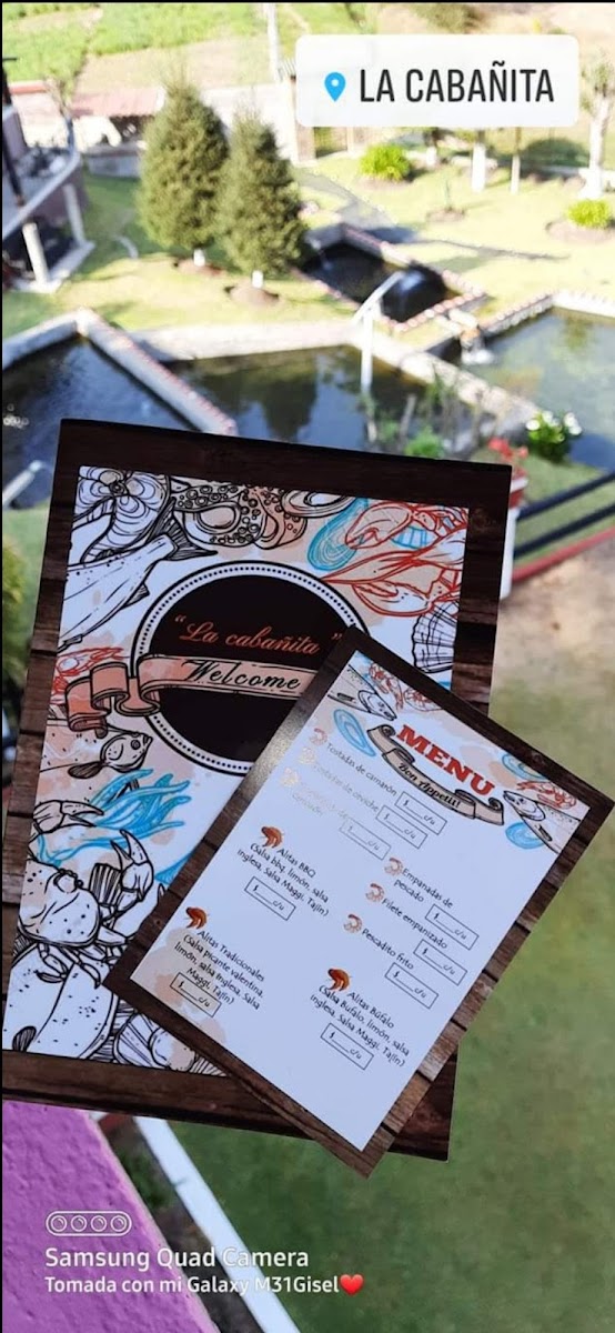 'Truchas, La Cabañita', San José Villa de Allende Menu 3
