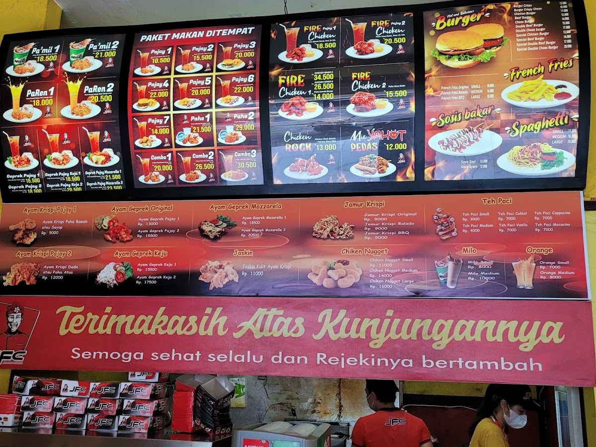 JFC ANTIGA Menu 1