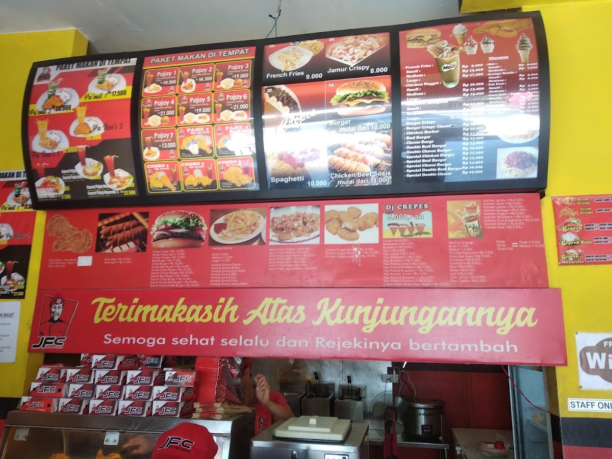 JFC ANTIGA Menu 2