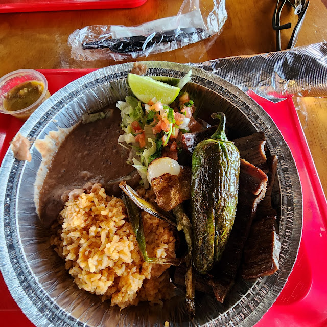 Expensive Carne Asada Plate