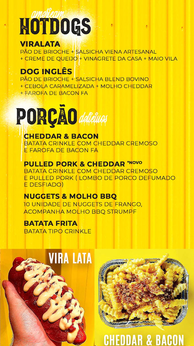 The Vila Burger - Container Menu 1