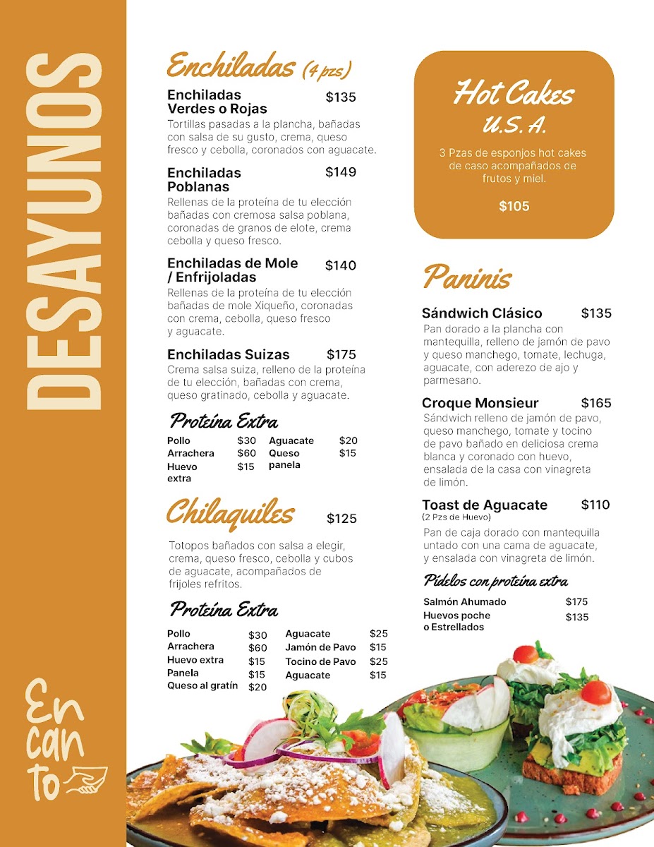 Encanto Menu 2
