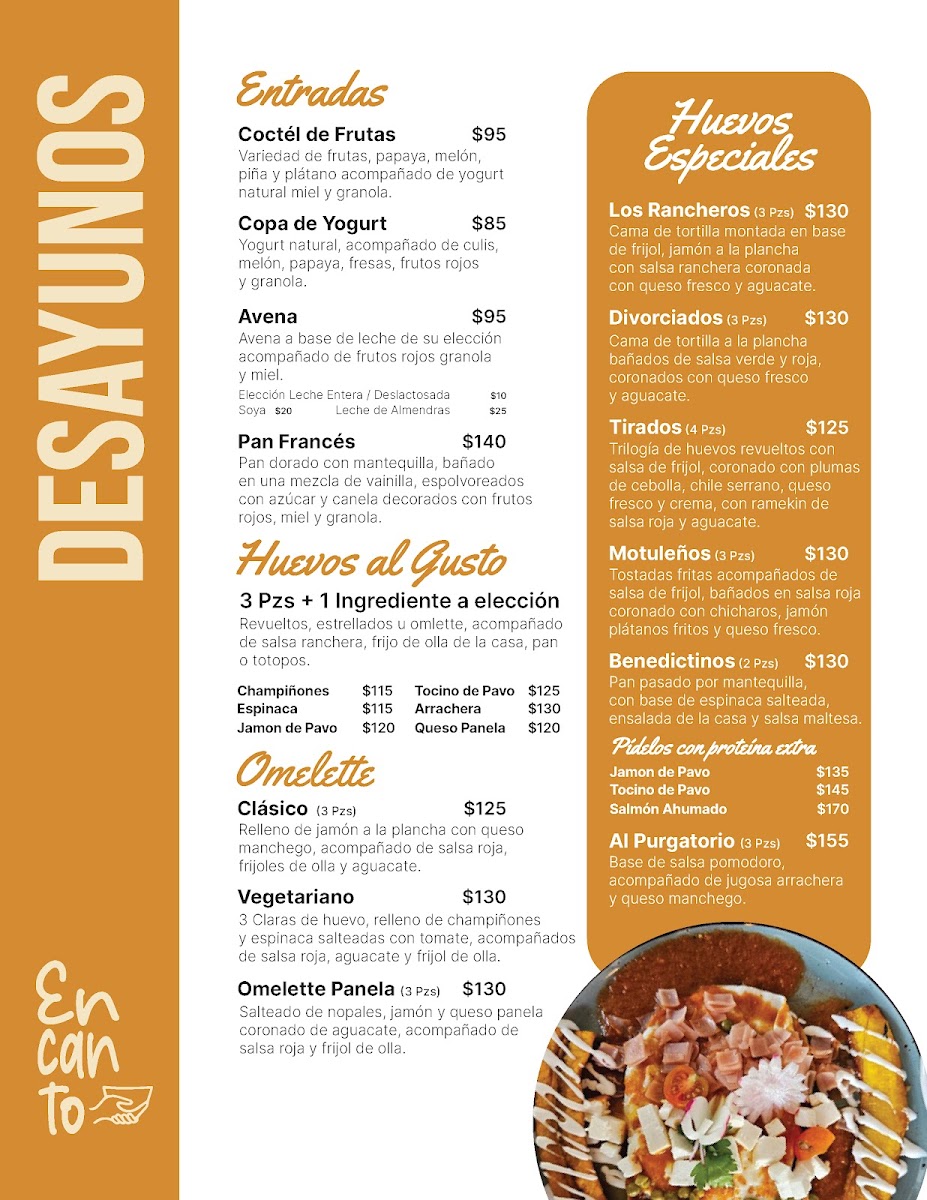 Encanto Menu 3