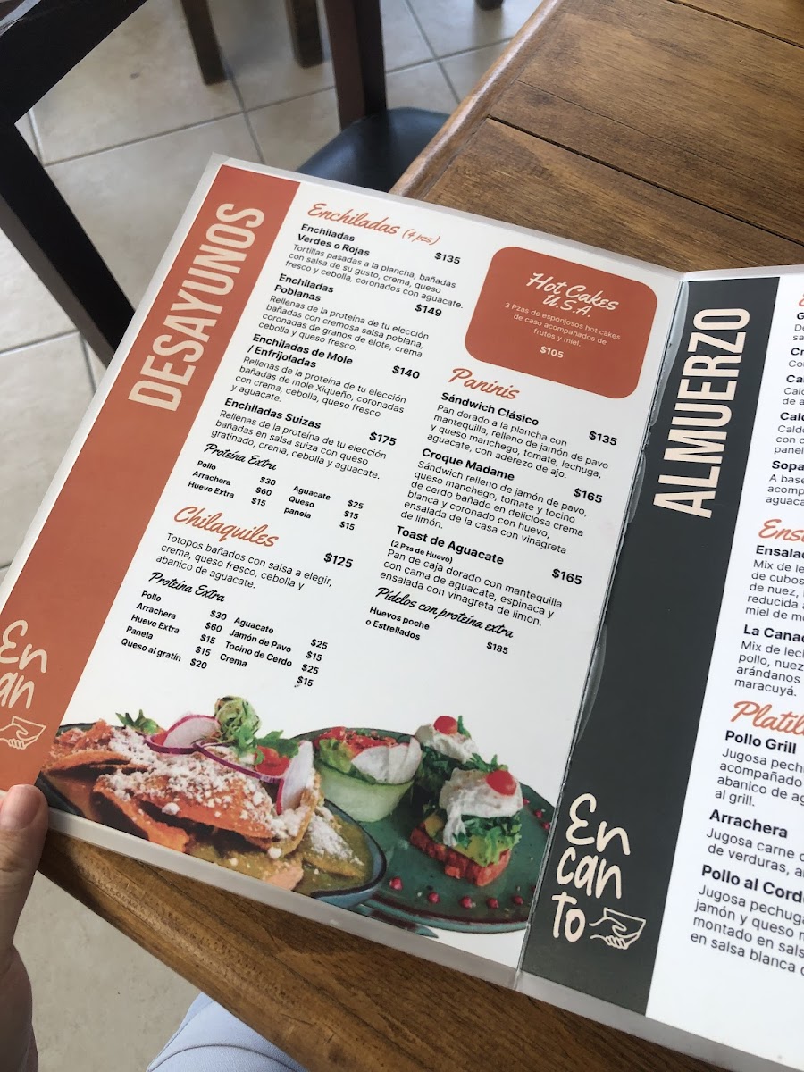 Encanto Menu 8
