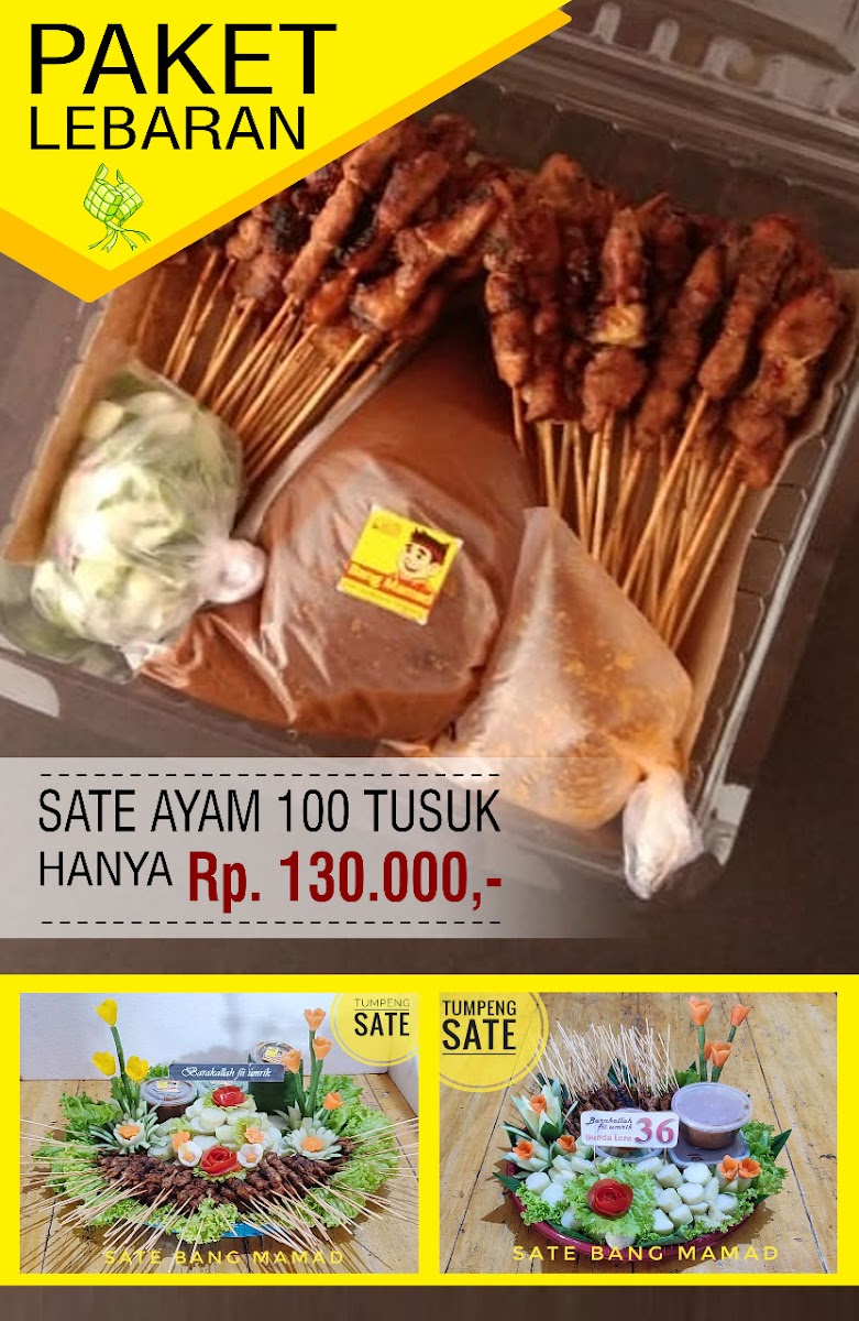 Sate Madura BANG MAMAD junior 3 Menu 2