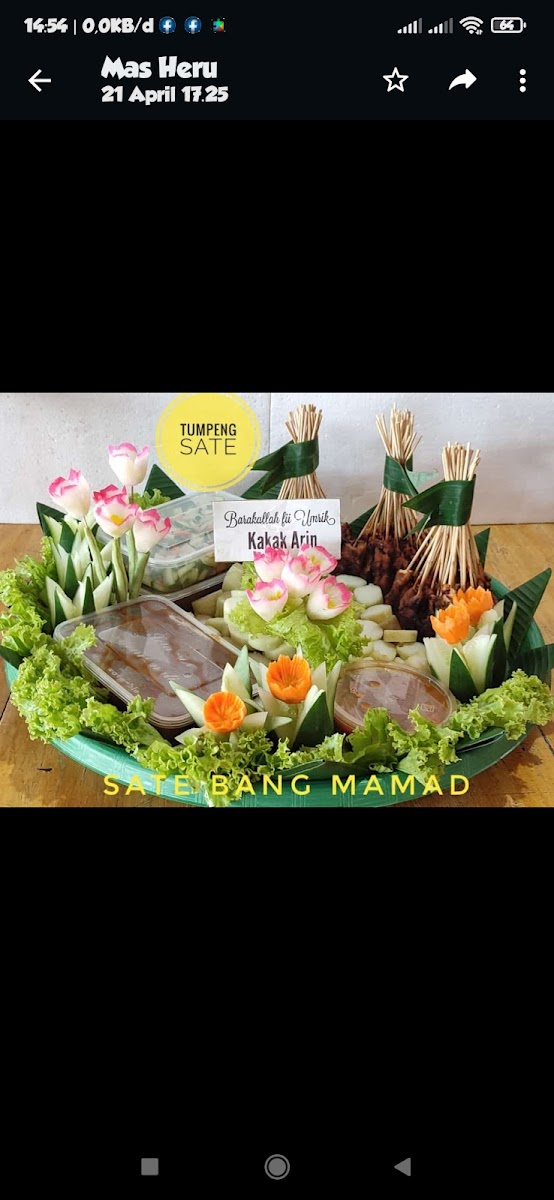 Sate Madura BANG MAMAD junior 3 Menu 4