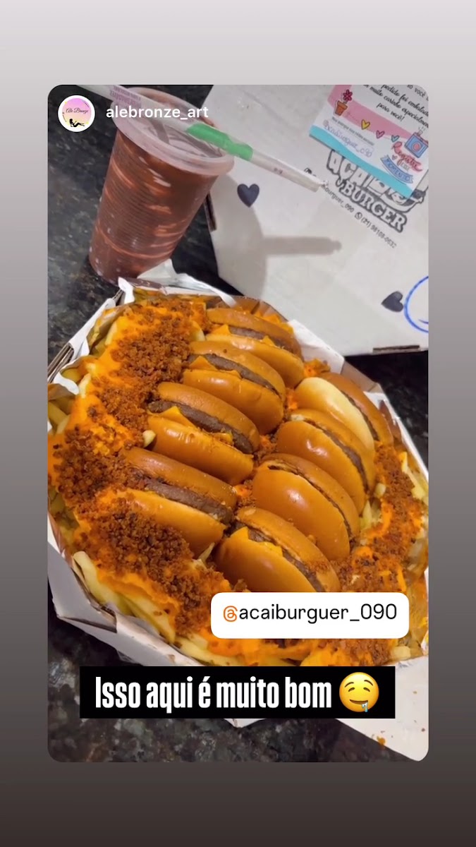 AçaíBurguer Menu 1