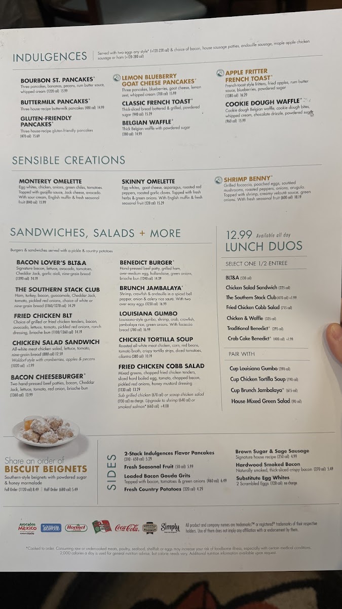 Another Broken Egg Cafe Menu 1