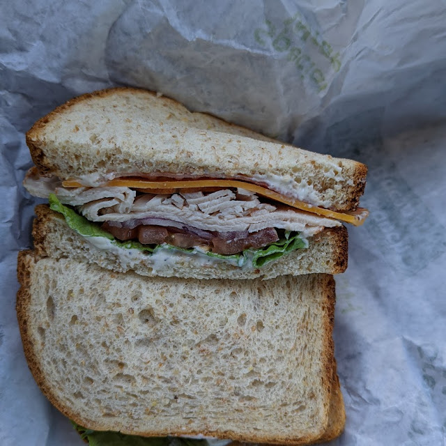 Turkey Ranch Bacon Sandwich