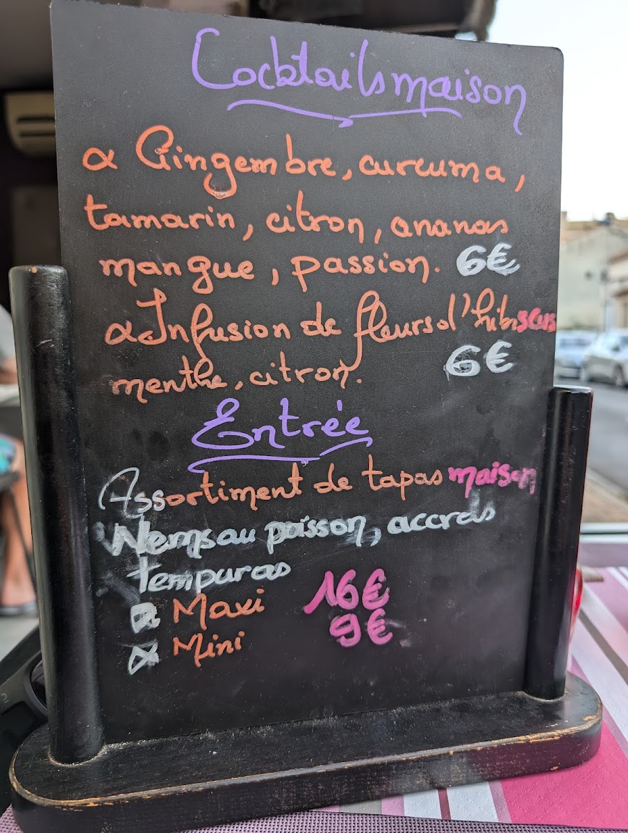 Le Dioufy'S Menu 3