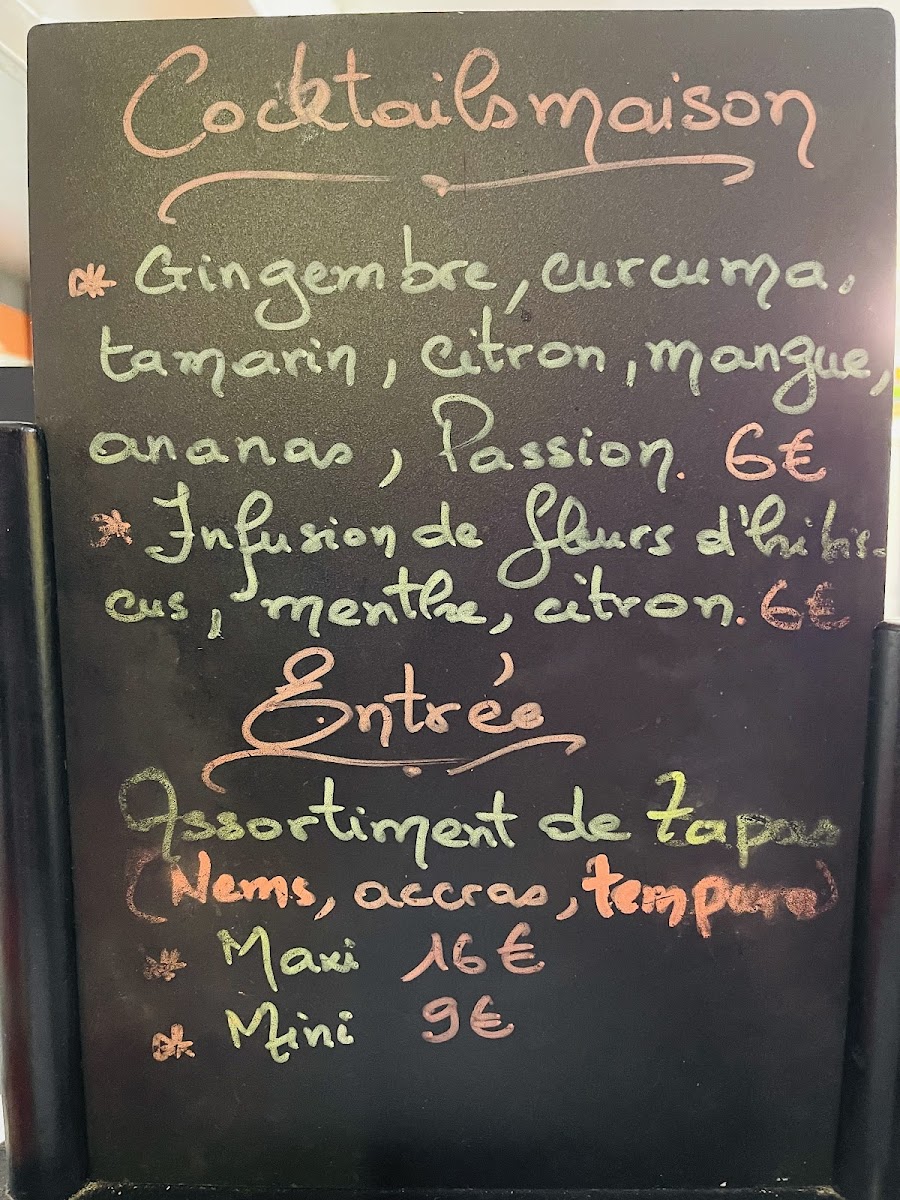 Le Dioufy'S Menu 6