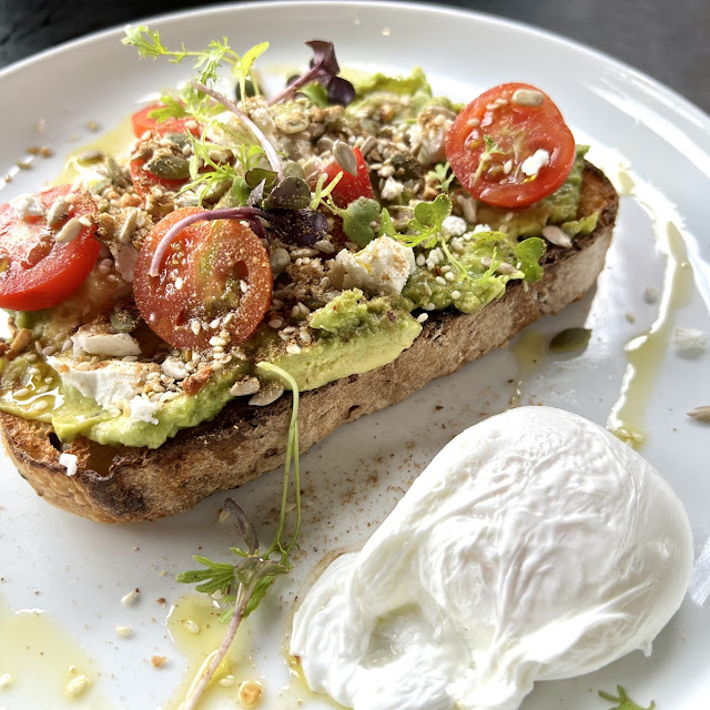 Avocado Toast with Egg on the Side