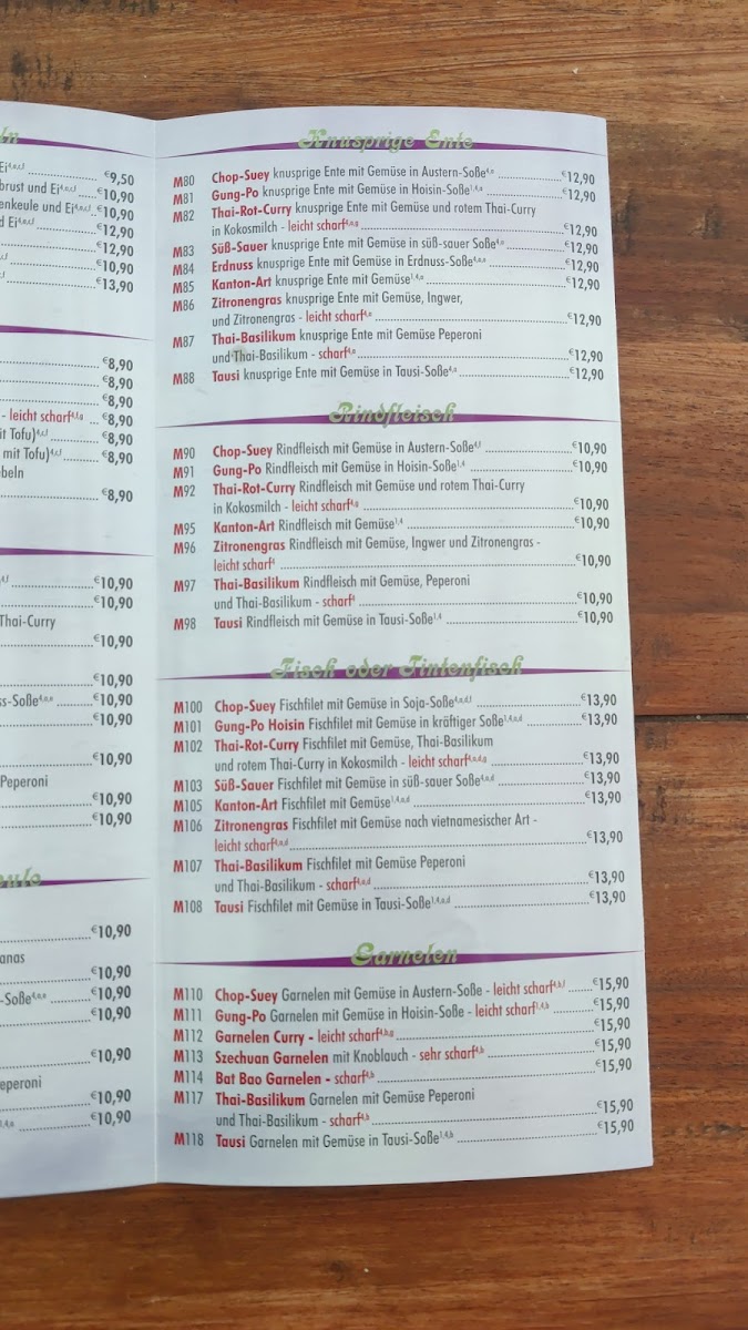 Restaurant Hanoi Pho Heim & Partyservice Menu 10