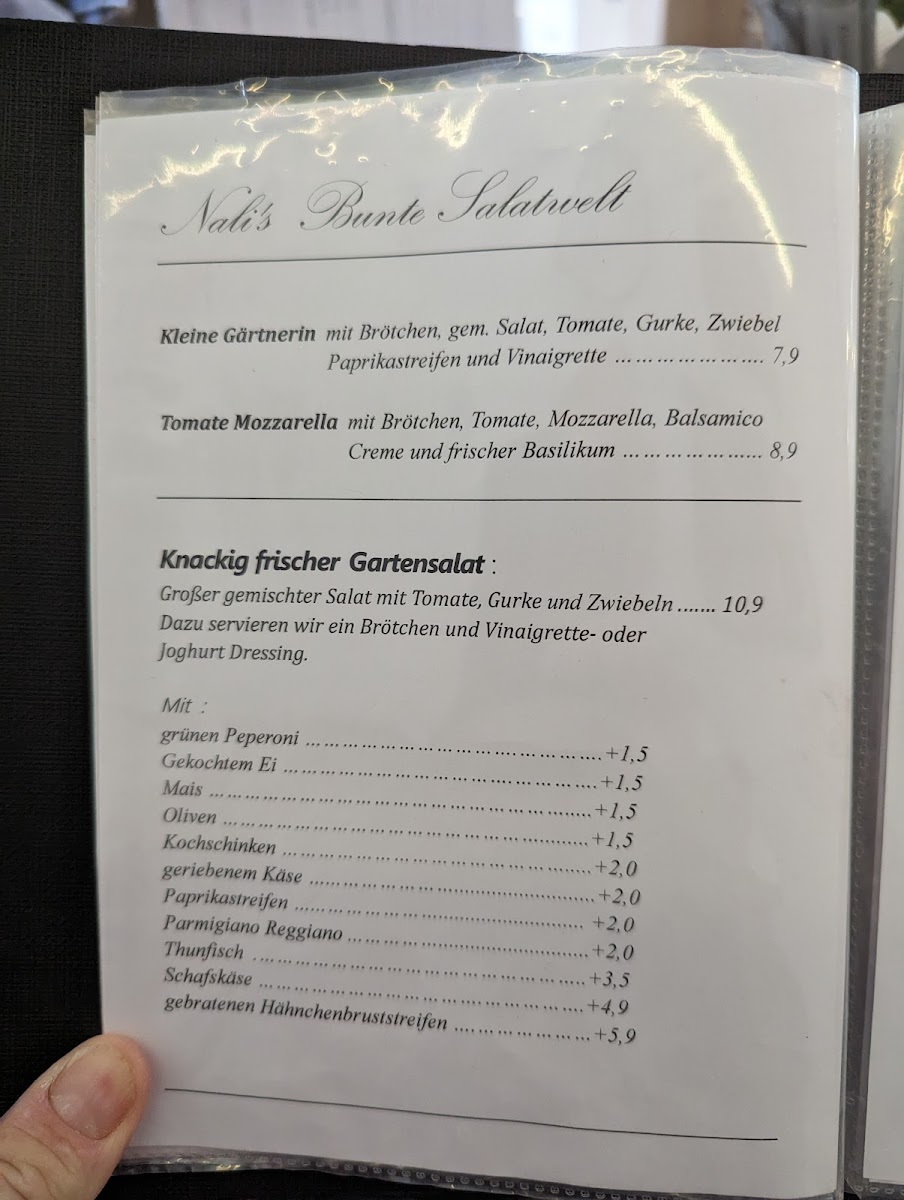 Nali’s Cafe Menu 10