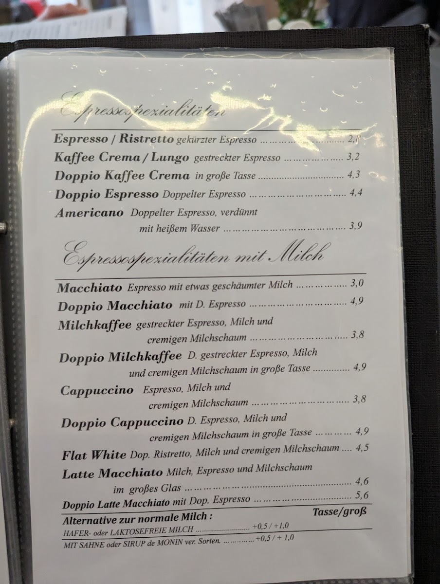 Nali’s Cafe Menu 2