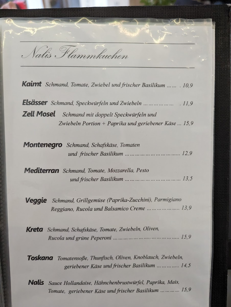 Nali’s Cafe Menu 7