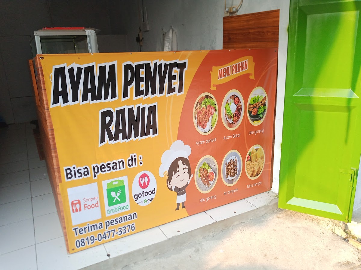 Ayam Penyet Rania Menu 1