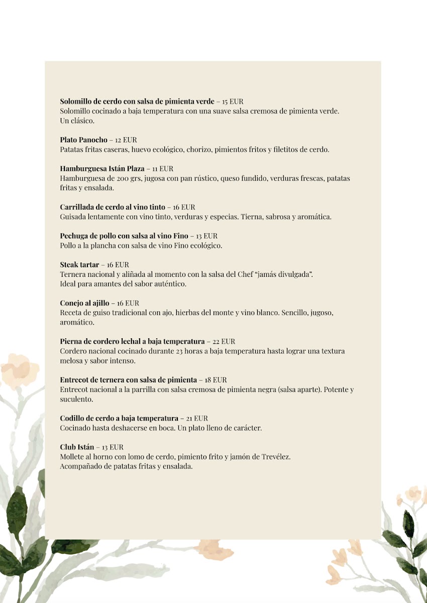Istan Plaza Menu 7