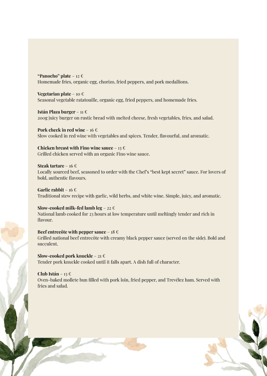 Istan Plaza Menu 8