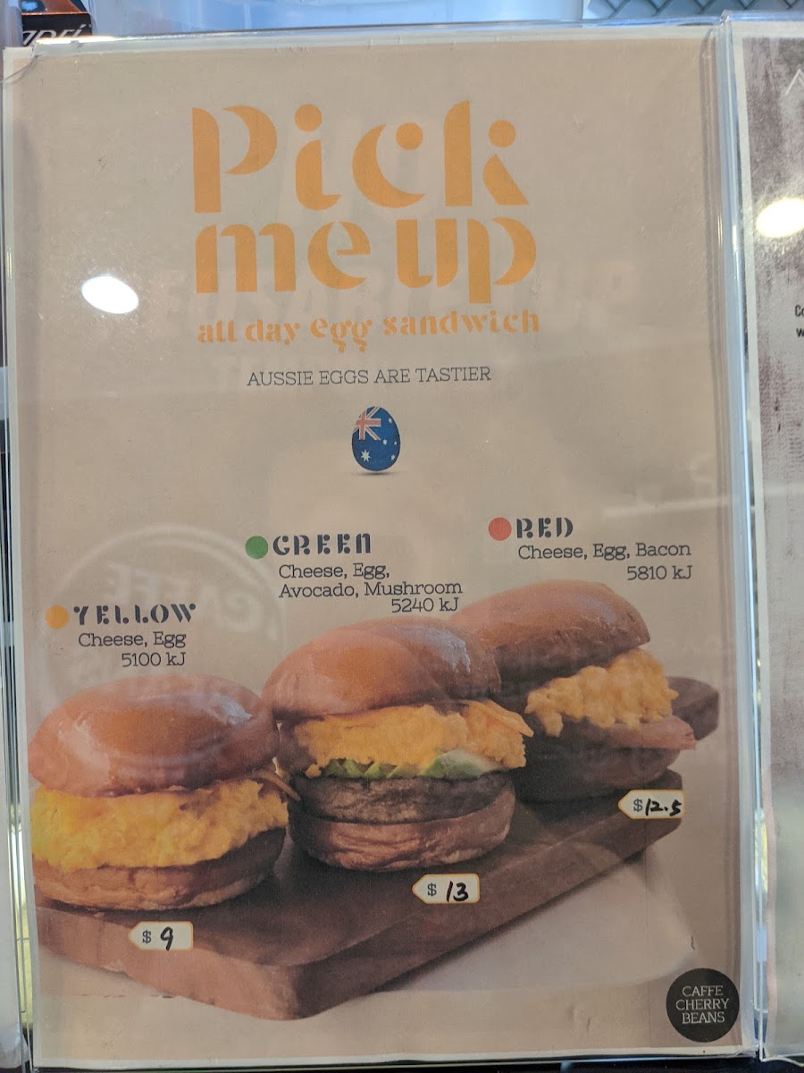 Caffe Cherry Beans Lidcombe Menu 9