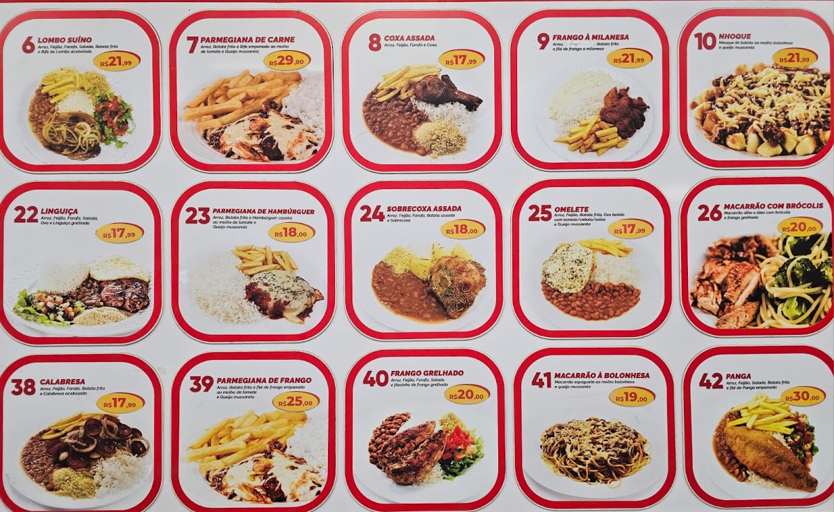 Ali Burger Pratos E Lanches Menu 1
